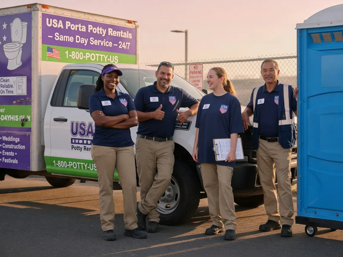 Porta Potty Rental company in Hecker, IL