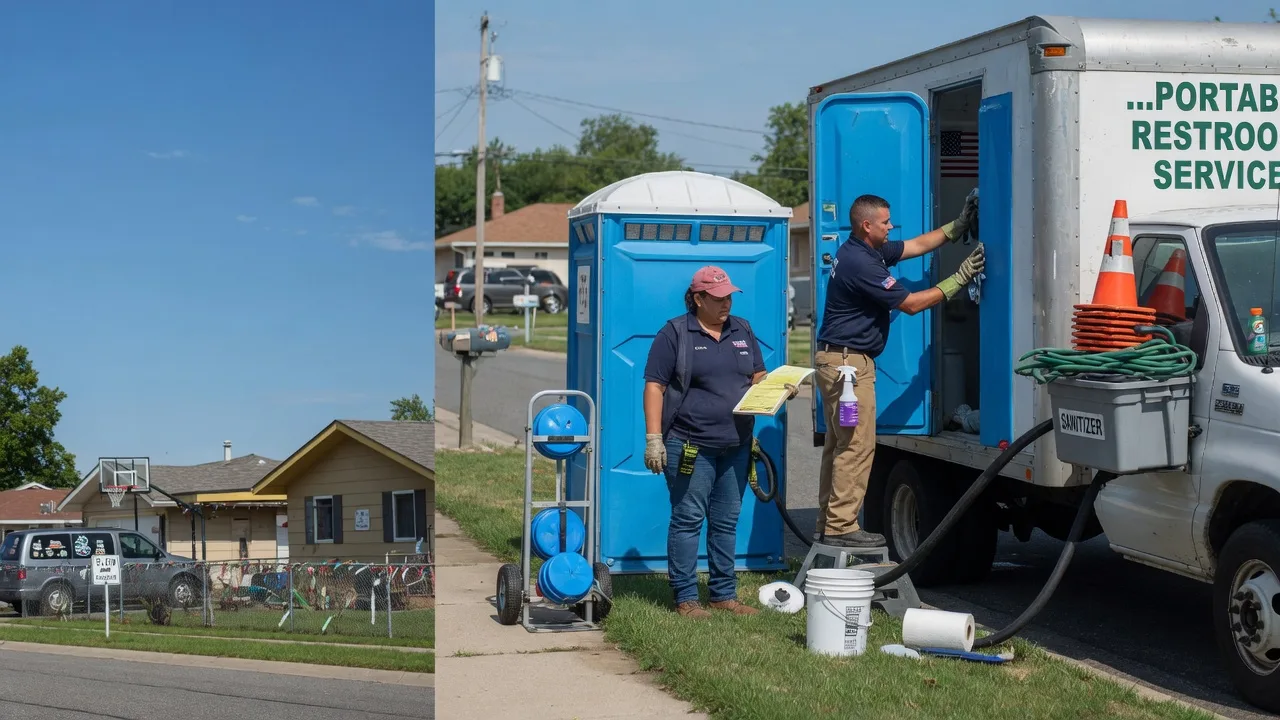 Portable Toilet Rental in Hecker, IL near me